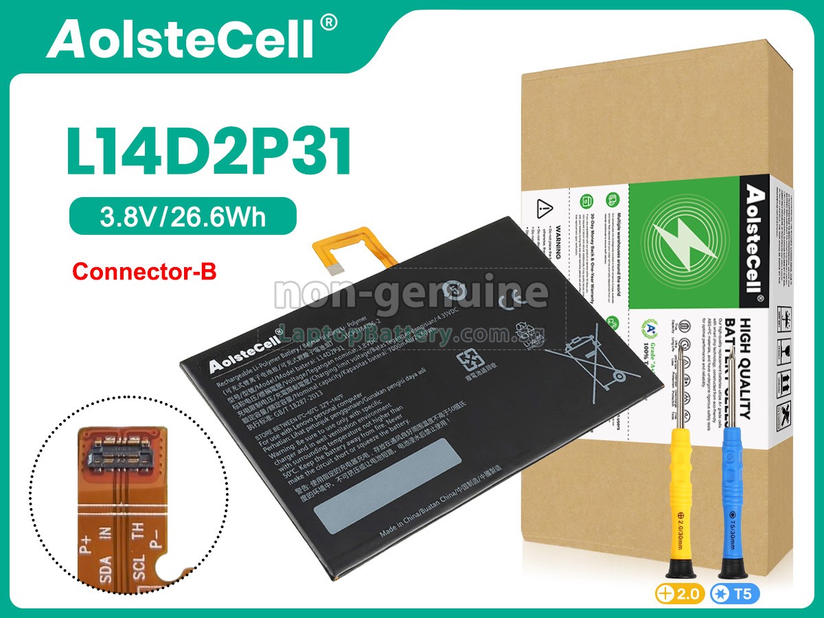 replacement Lenovo TB2-X30F battery