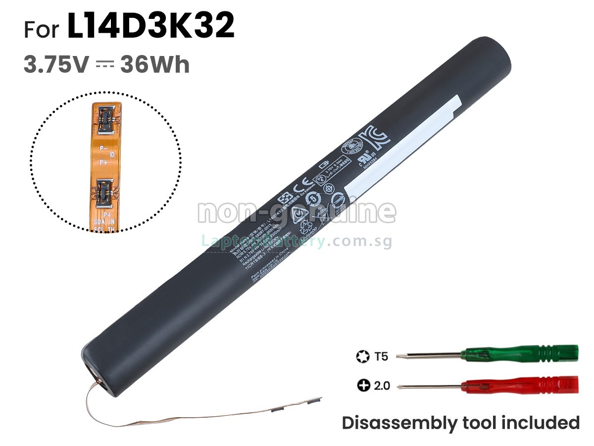 replacement Lenovo L14C3K32 battery