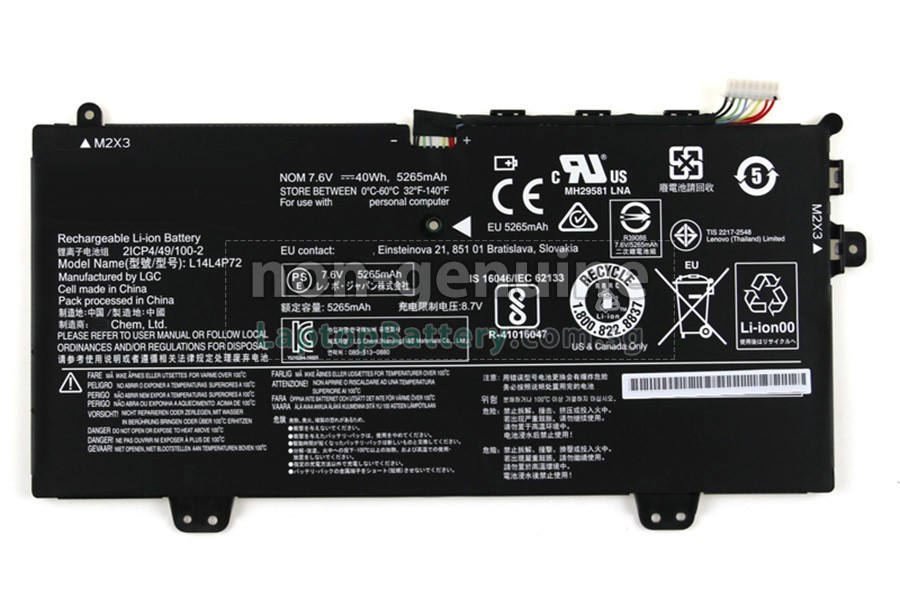replacement Lenovo YOGA 700 battery