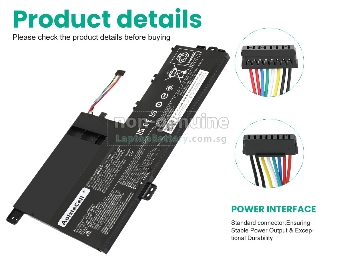replacement Lenovo L15L2PB1 battery