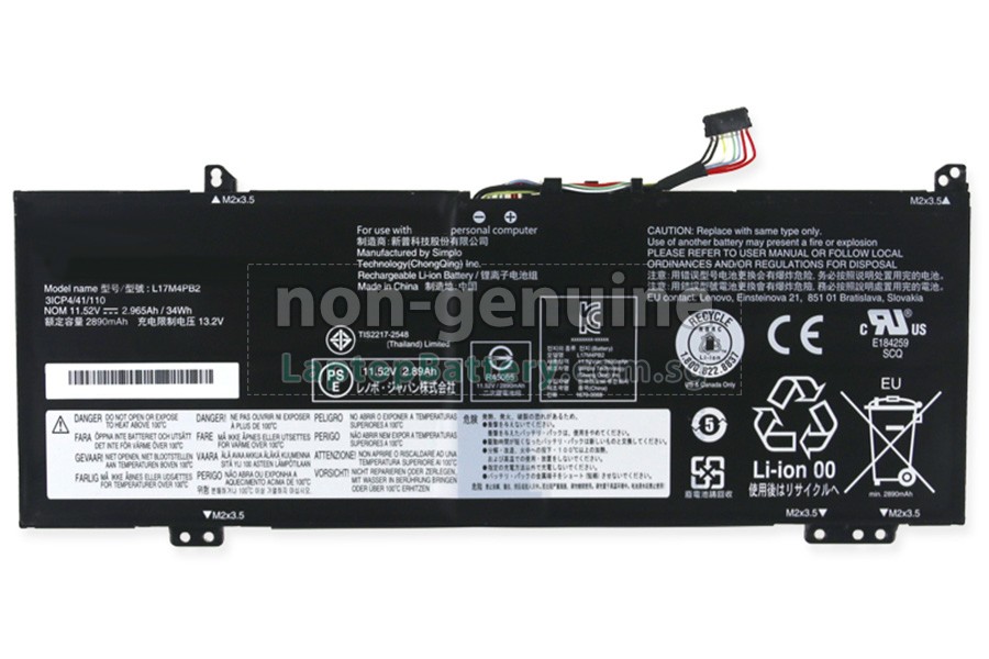 replacement Lenovo IdeaPad 530S-14IKB battery