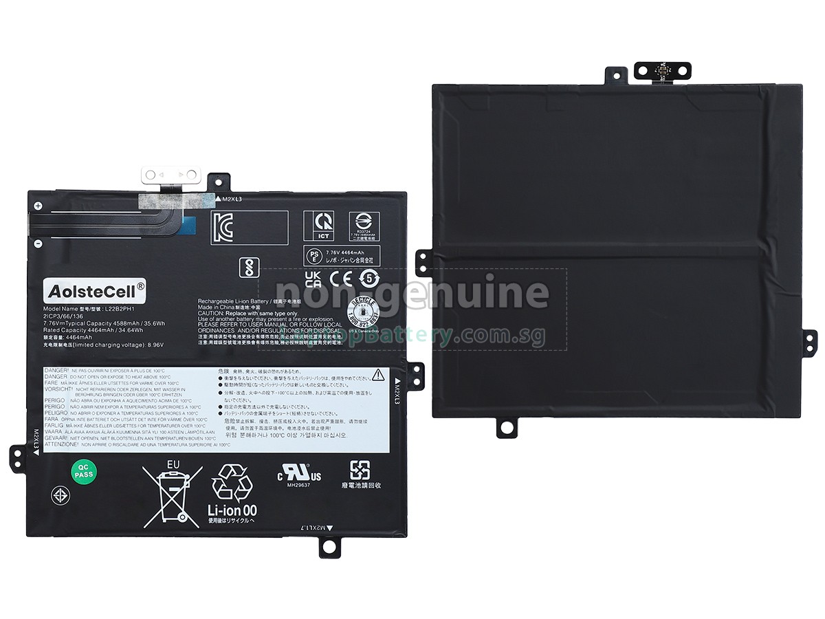 replacement Lenovo IdeaPad DUET 3 11IAN8-82XK003WCK battery