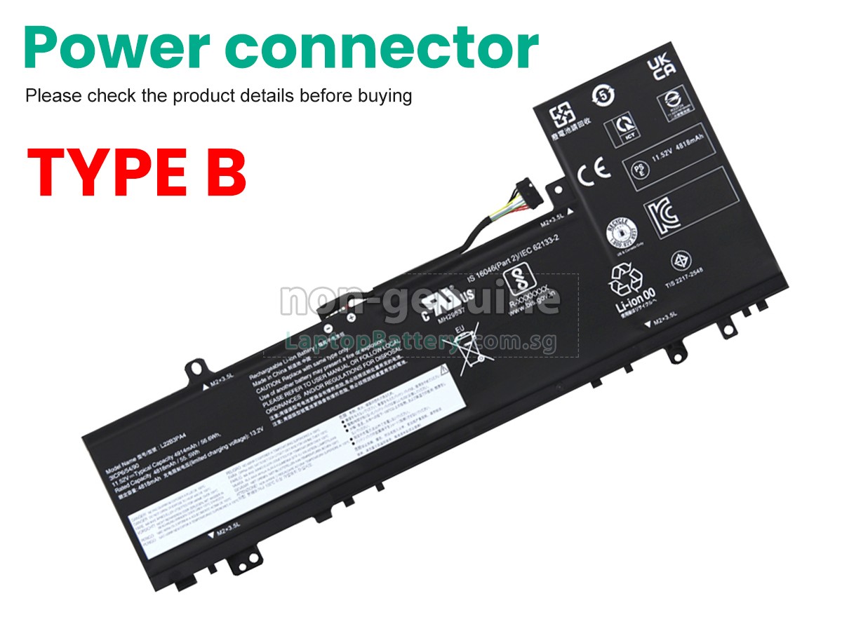 replacement Lenovo IdeaPad SLIM 5 14ABR8-82XE003FMX battery