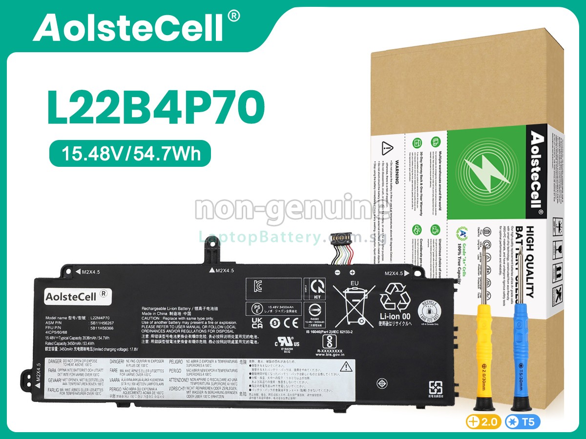 replacement Lenovo L22M4P70 battery