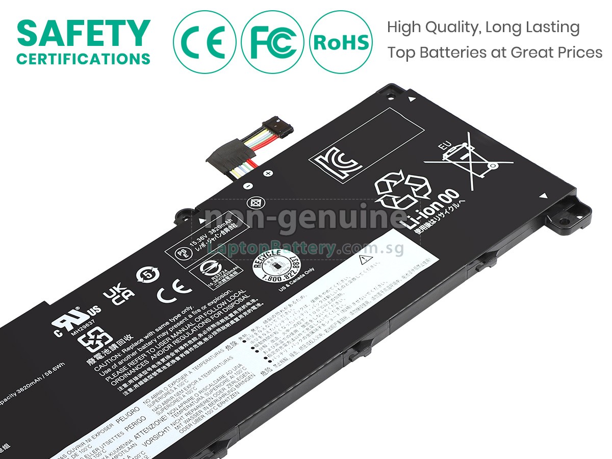 replacement Lenovo 5B11N47446 battery