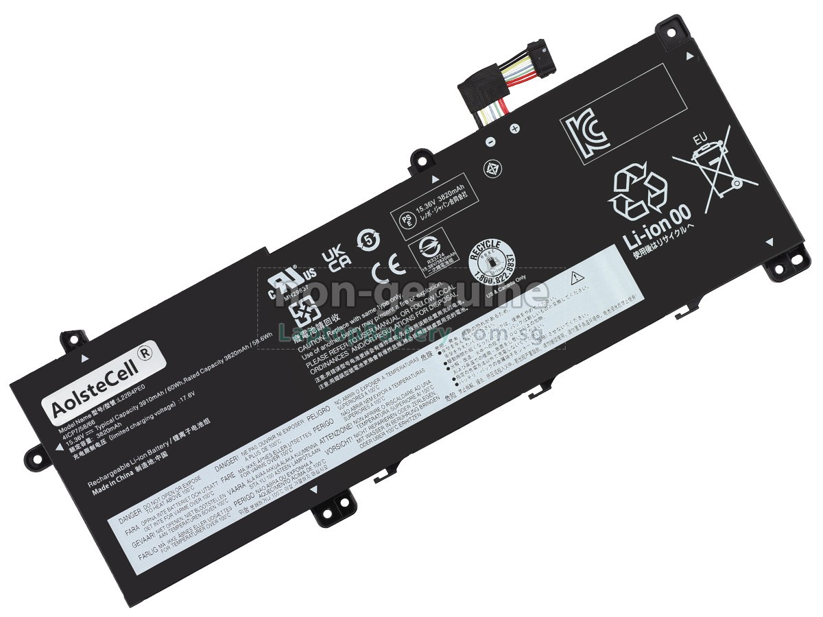 replacement Lenovo 5B11N47446 battery