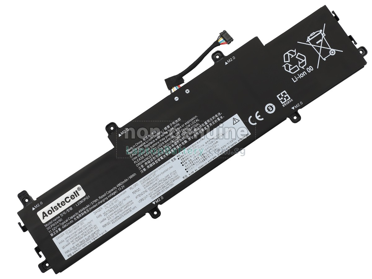 replacement Lenovo L22B3PG1 battery