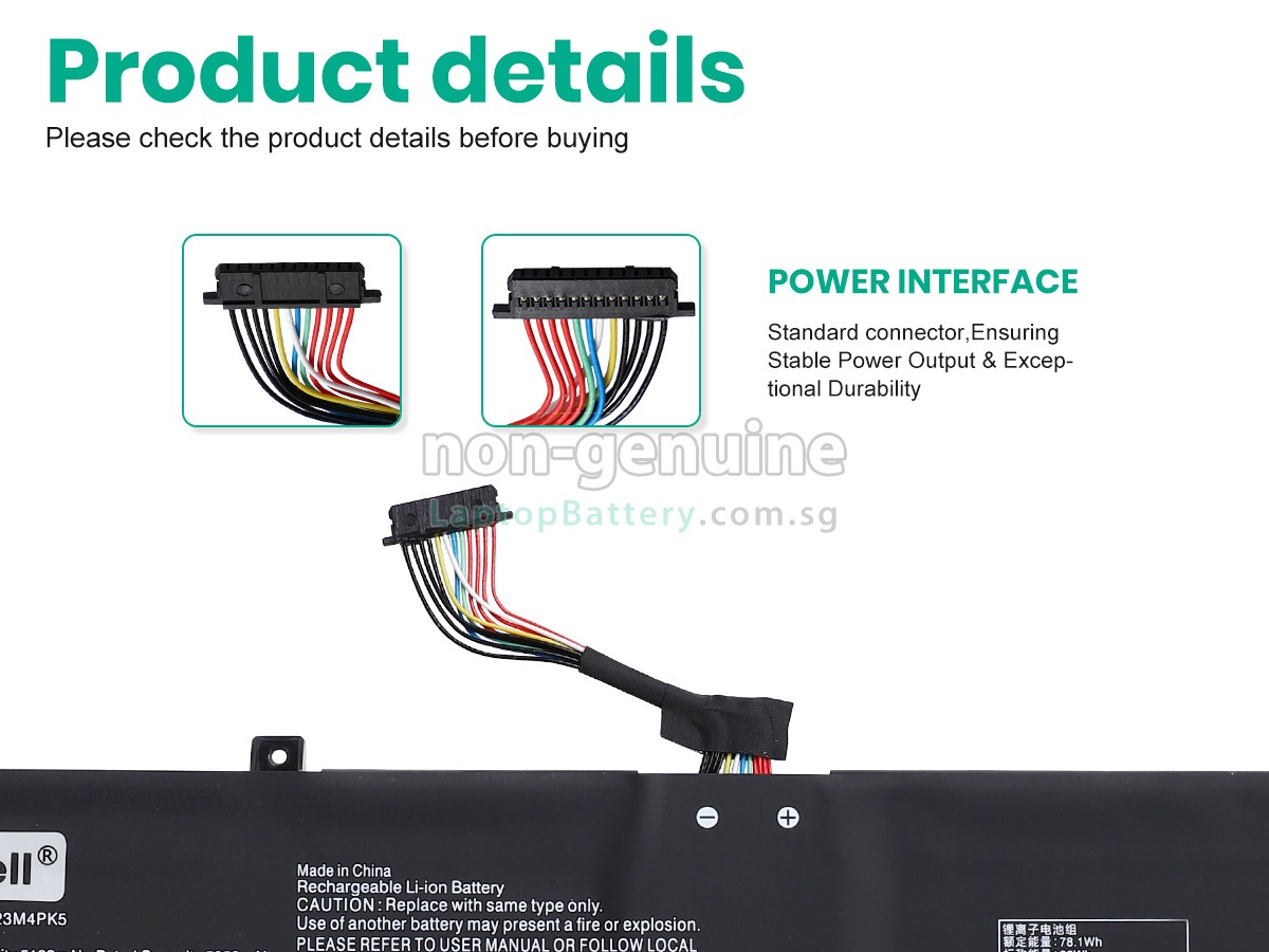replacement Lenovo LEGION 5 16IRX9-83DG0000UK battery