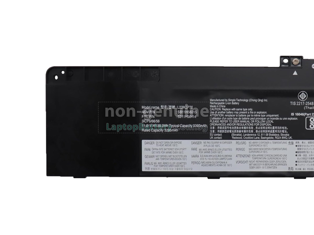 replacement Lenovo ThinkPad T14 GEN 5-21ML001UMN battery
