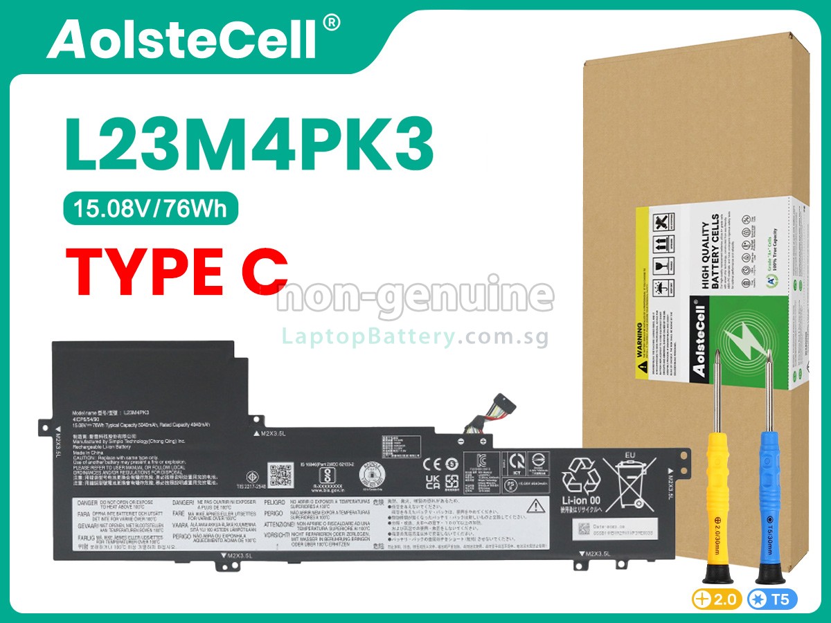 replacement Lenovo IdeaPad SLIM 5 16IMH9-83DC00AJFR battery