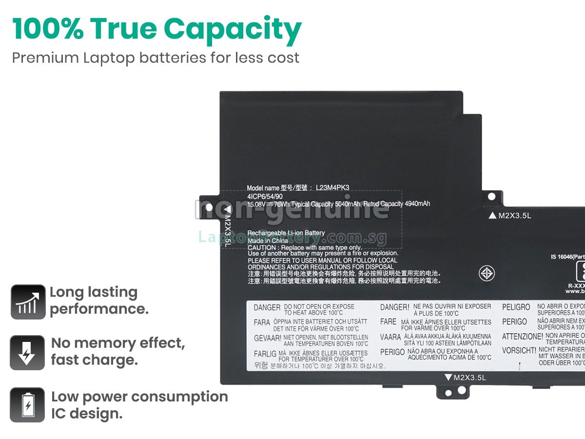 replacement Lenovo IdeaPad SLIM 5 16IMH9-83DC00AJFR battery