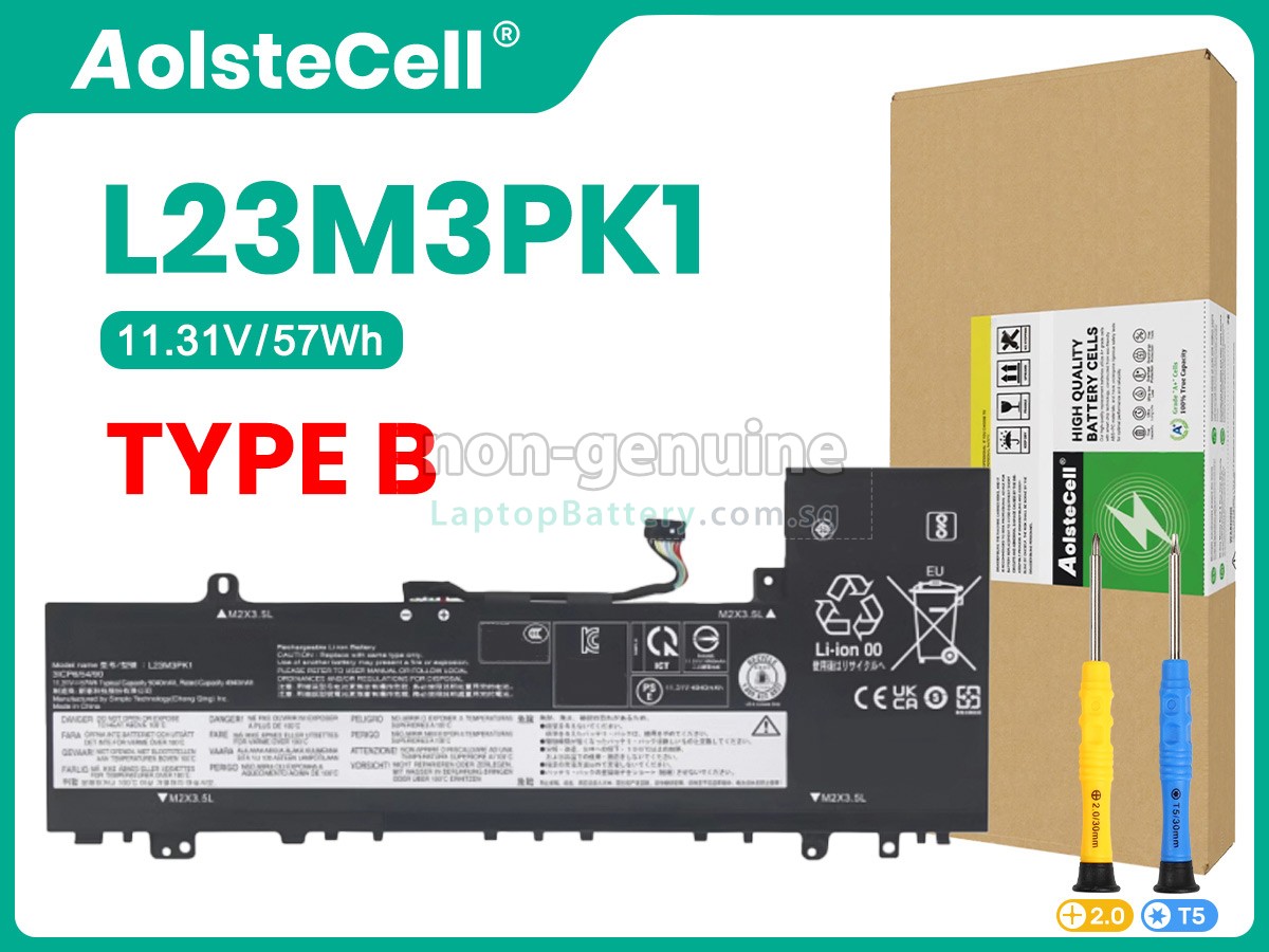 replacement Lenovo IdeaPad SLIM 5 16IMH9-83DC00AJFR battery