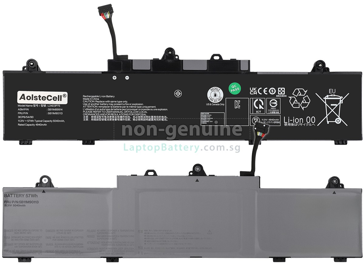 replacement Lenovo L24D3P75 battery