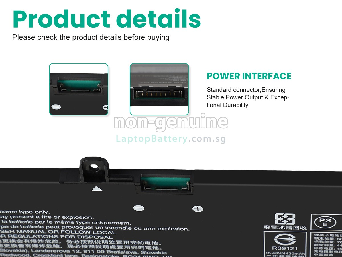 replacement Lenovo IdeaPad SLIM 5 15ARP10-83J3002LFR battery