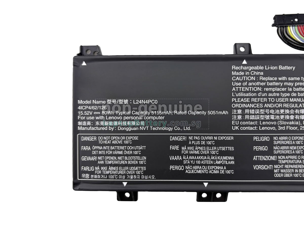 replacement Lenovo LOQ 15IRX10-83JE002CRK battery