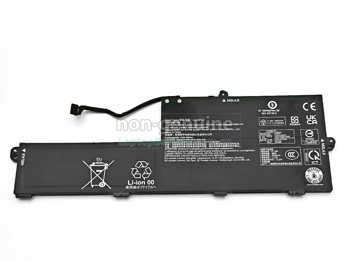 replacement Lenovo L24X3PG3 battery