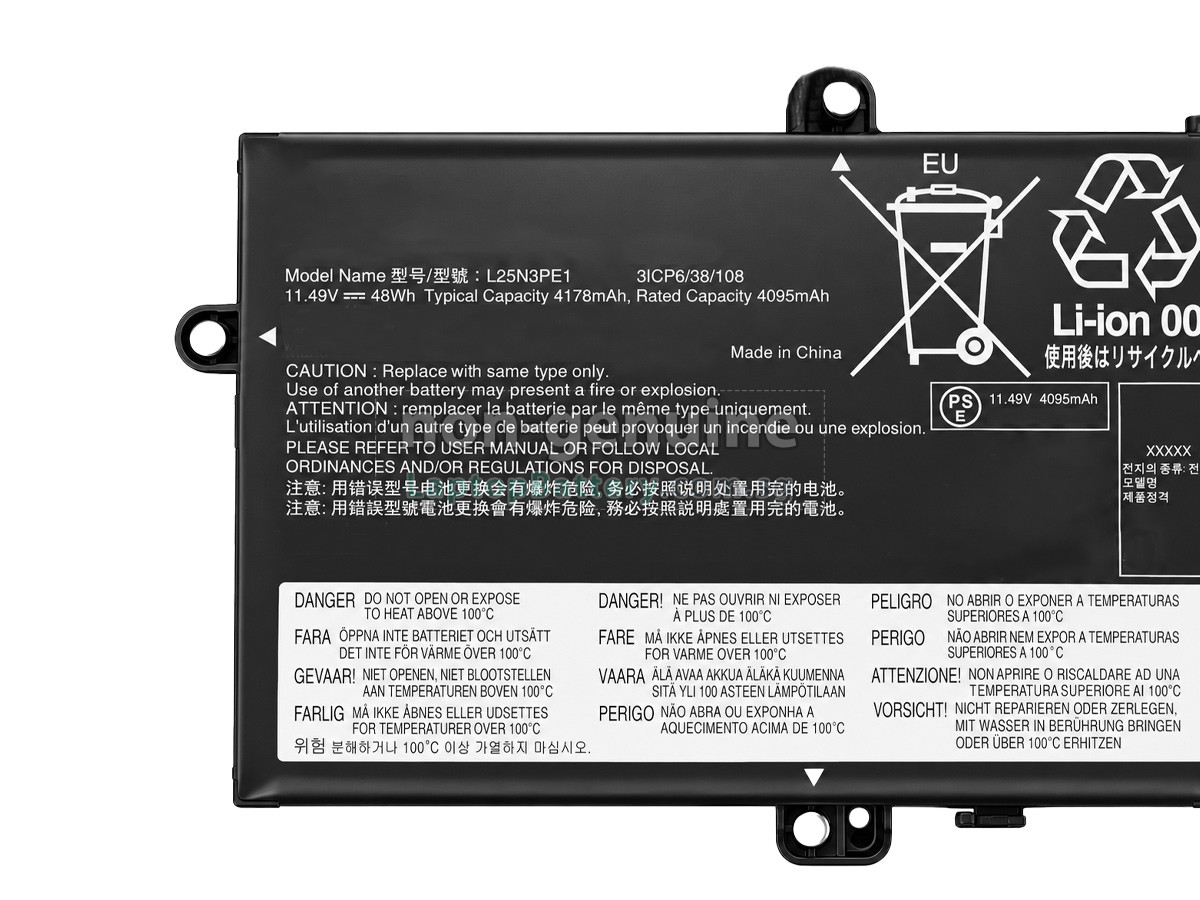 replacement Lenovo THINKBOOK 14 G9 AHP-21V00017IX battery