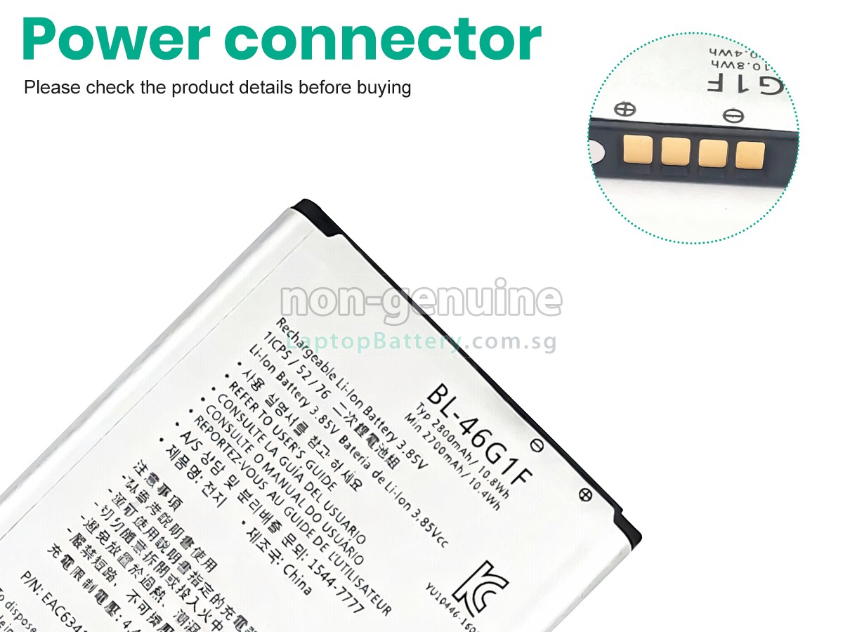 replacement LG M?K121L battery