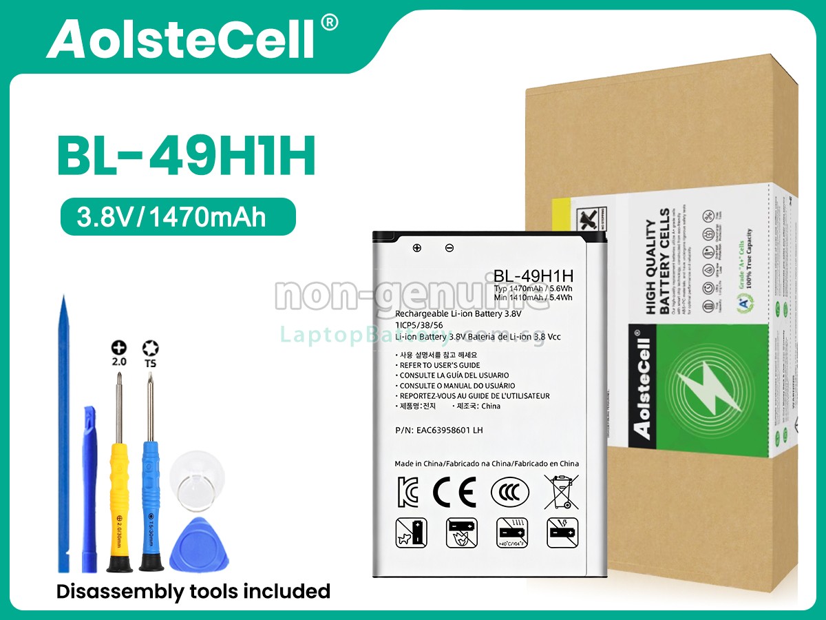 replacement LG BL-49H1H battery