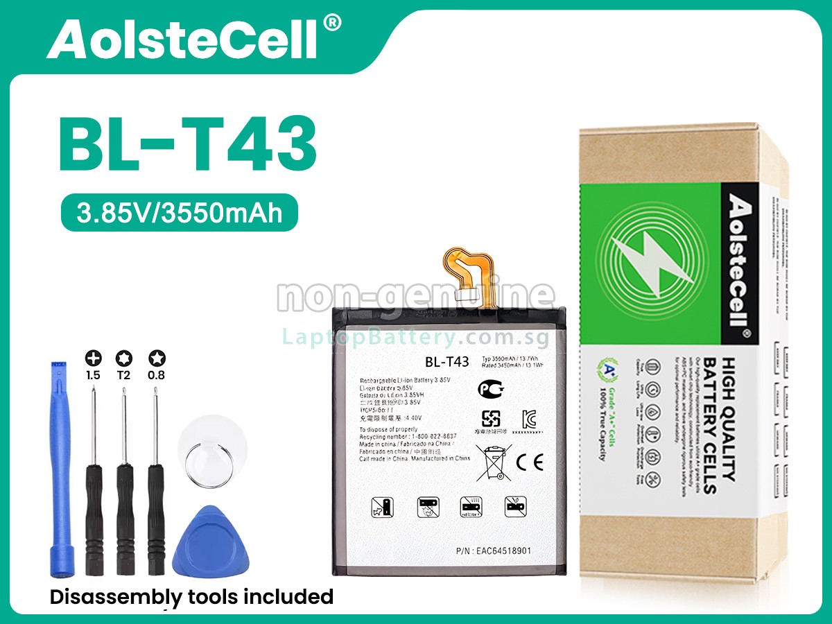replacement LG BL-T43 battery