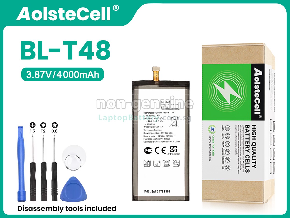 replacement LG STYLO 6 battery