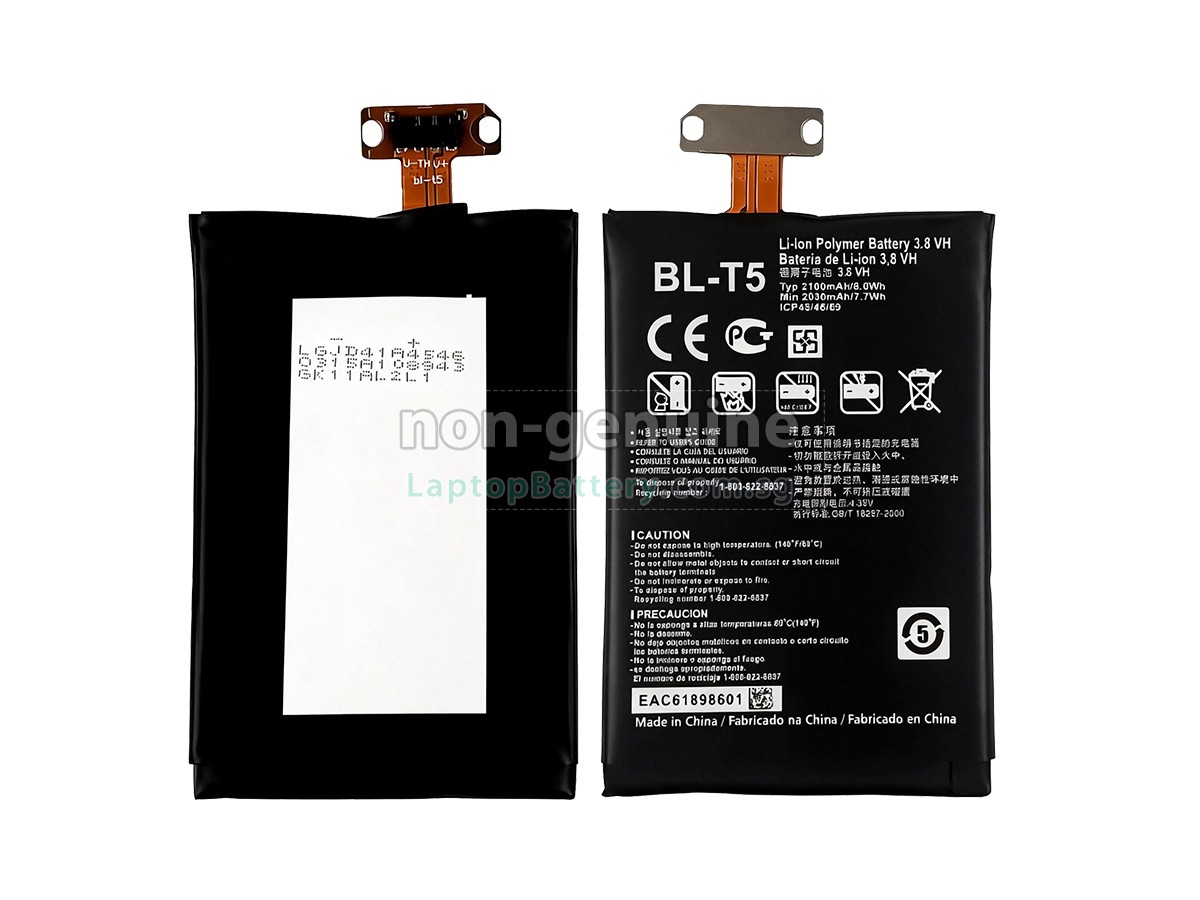 replacement LG BL-T5 battery