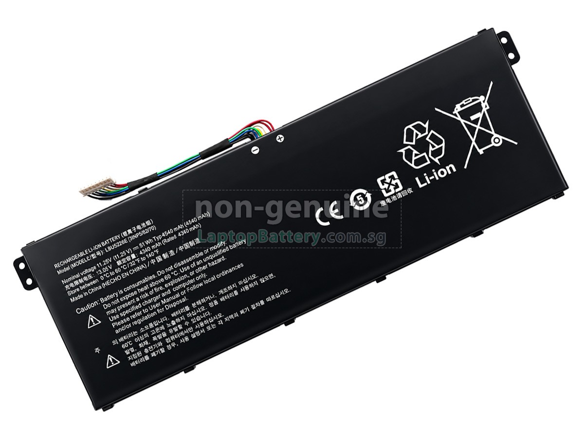 replacement LG 199020020062 battery