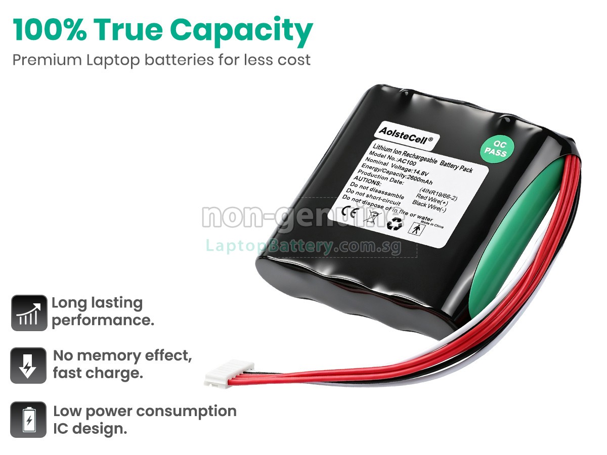 replacement Lighthouse AC100 battery