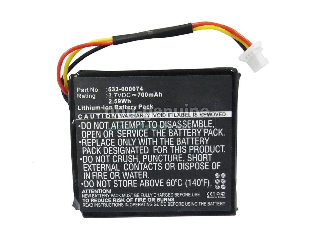 replacement Logitech 533-000074 battery