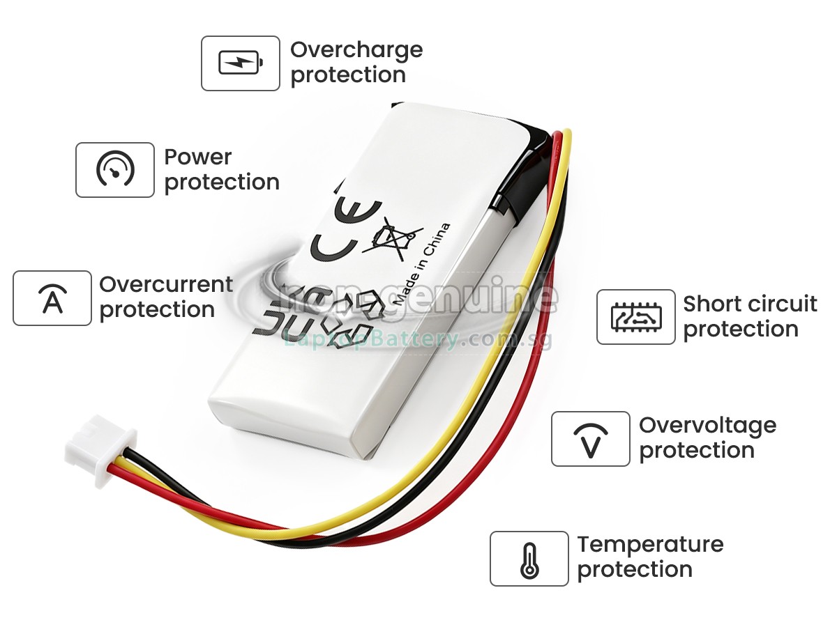 replacement Logitech 810-006368 battery