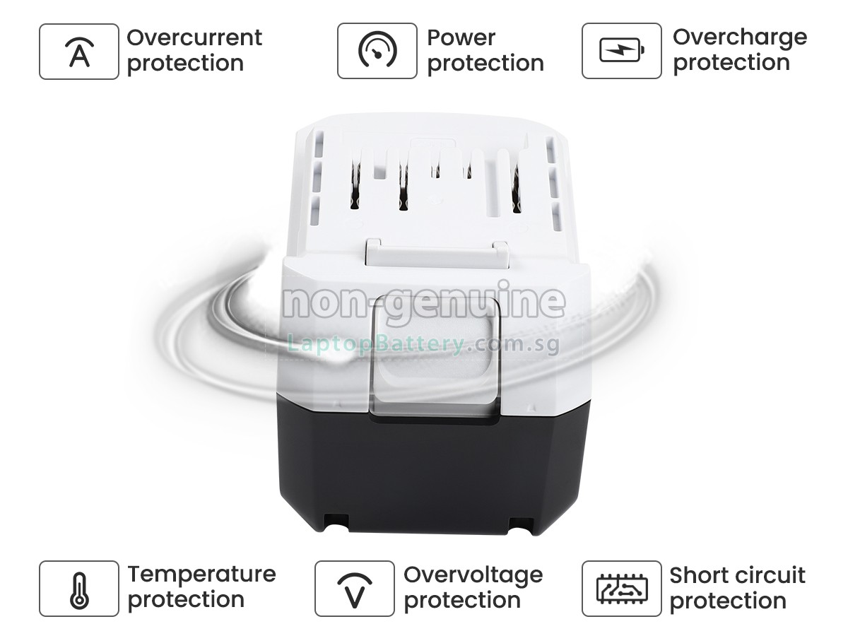 replacement Makita UM167DWX battery