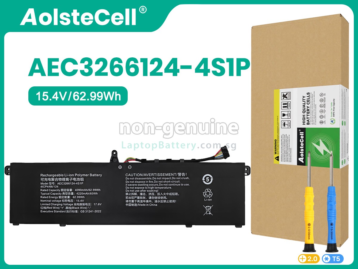 replacement Mechrevo WUJIE 14PRO-7BC4U battery