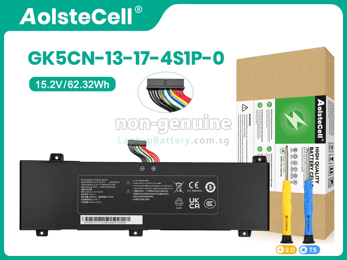 replacement Mechrevo GK5CN-13-17-4S1P-0 battery