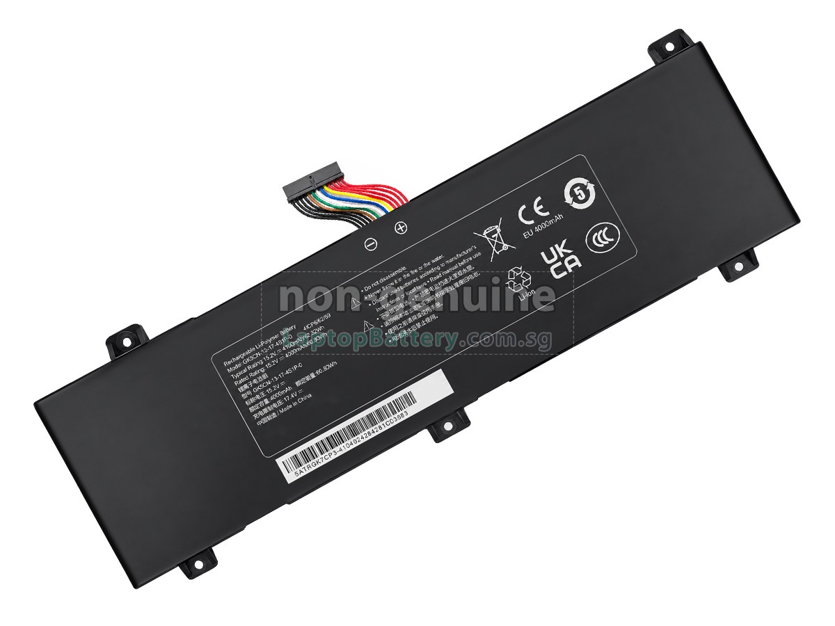 replacement Mechrevo GK5CN-13-17-4S1P-0 battery