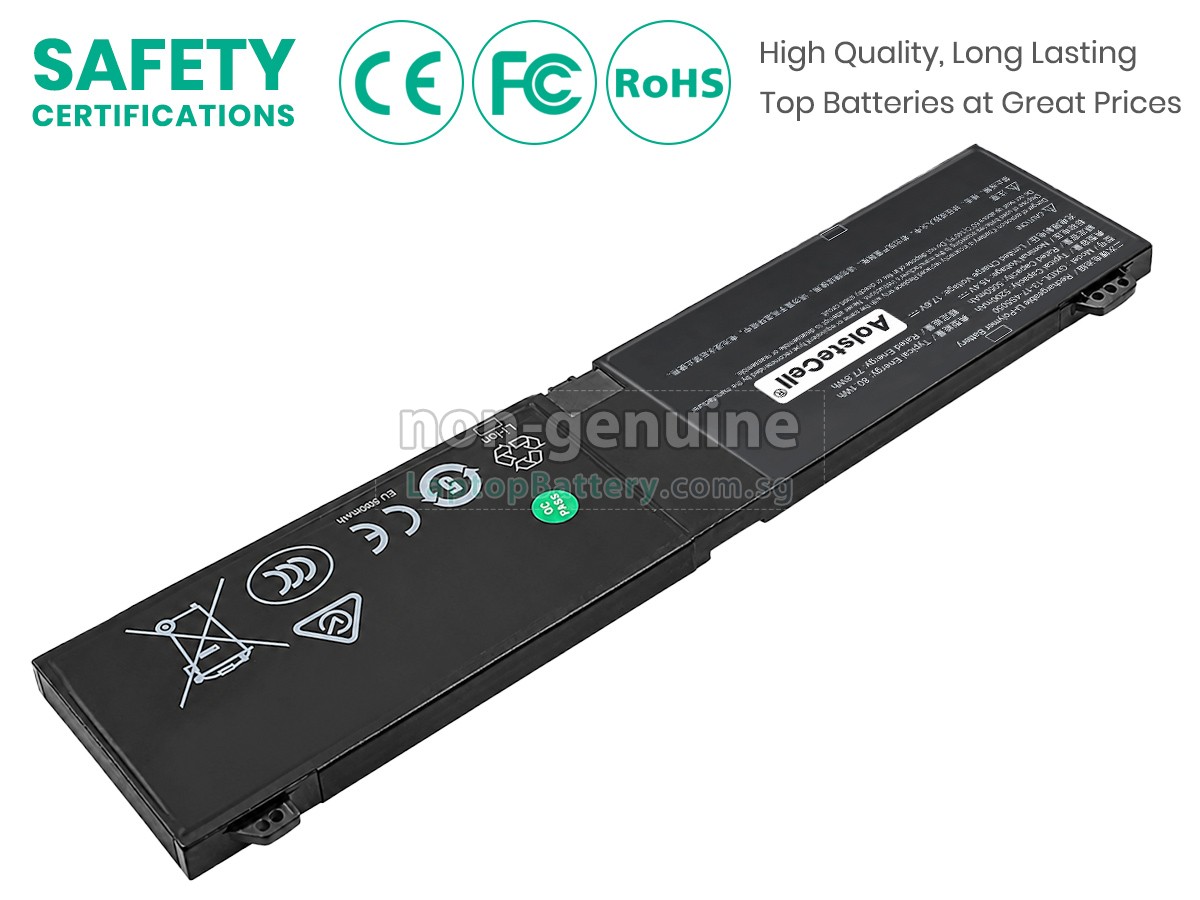 replacement Mechrevo GXIDL-13-17-3S5050 battery