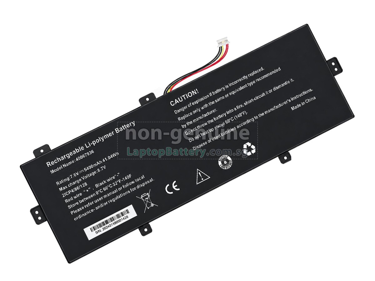 replacement Medion 3975230P battery