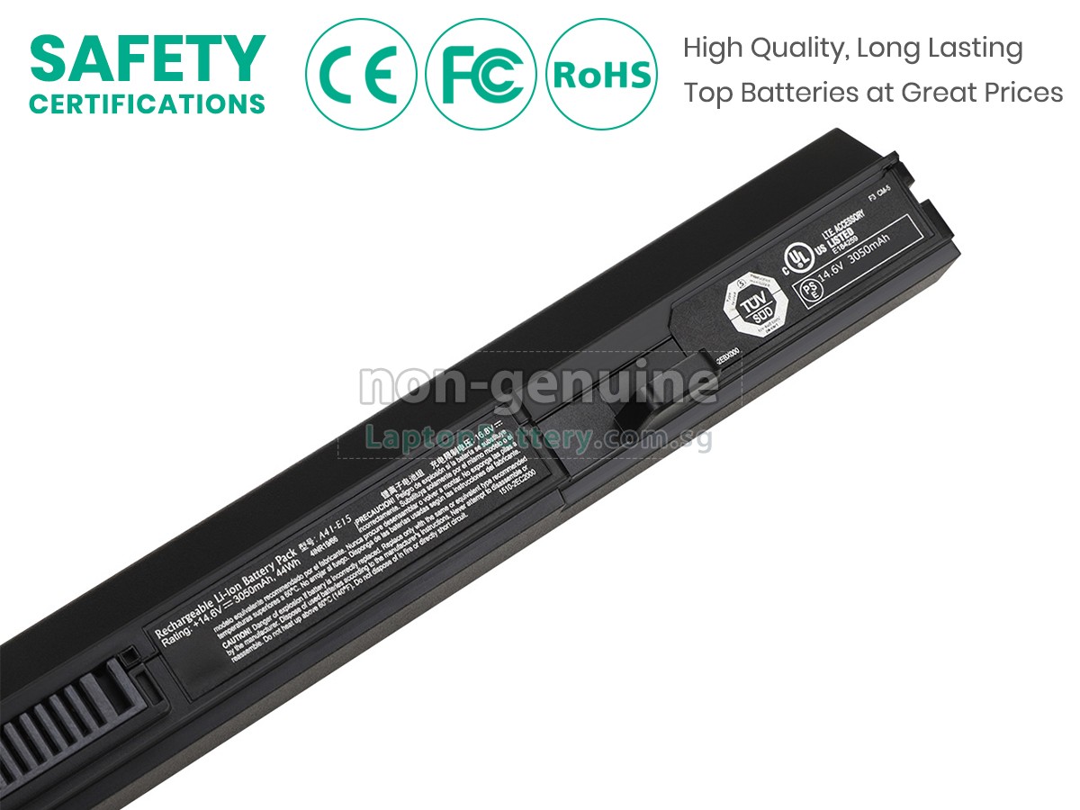 replacement Medion ERAZER X6601 battery