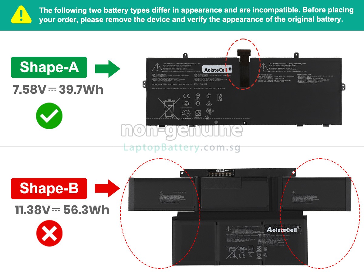 replacement Microsoft Surface LAPTOP STUDIO 1943 battery