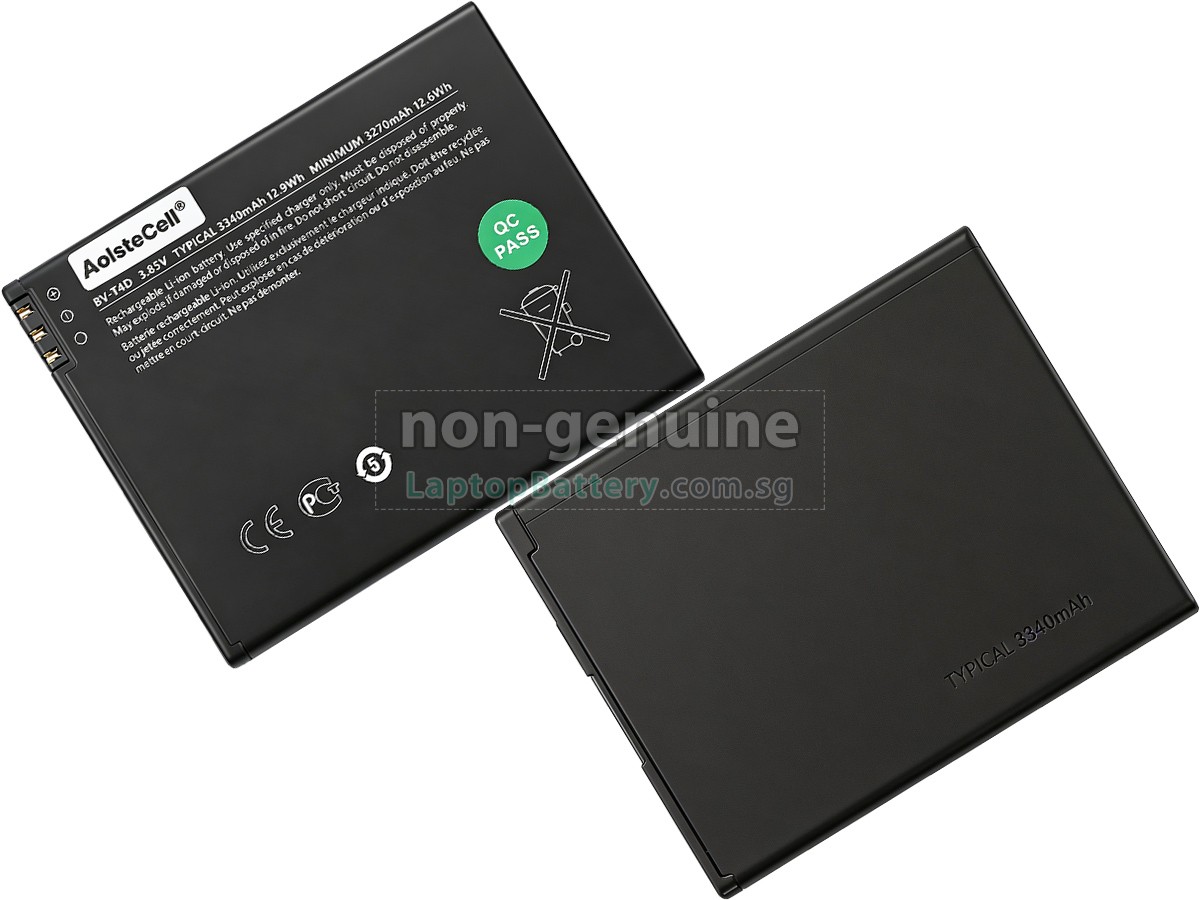 replacement Microsoft BV-T4D battery