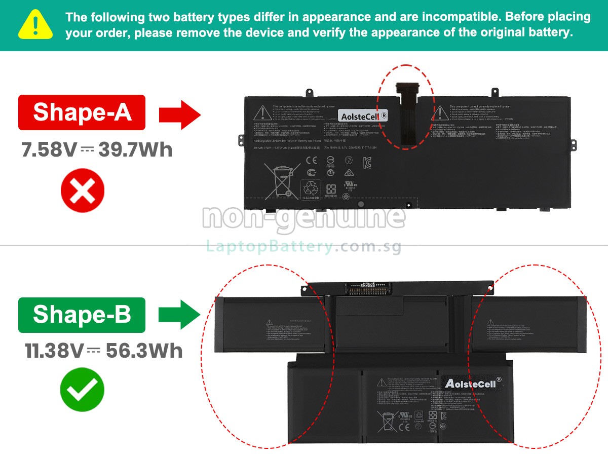 replacement Microsoft Surface LAPTOP STUDIO 1943 battery