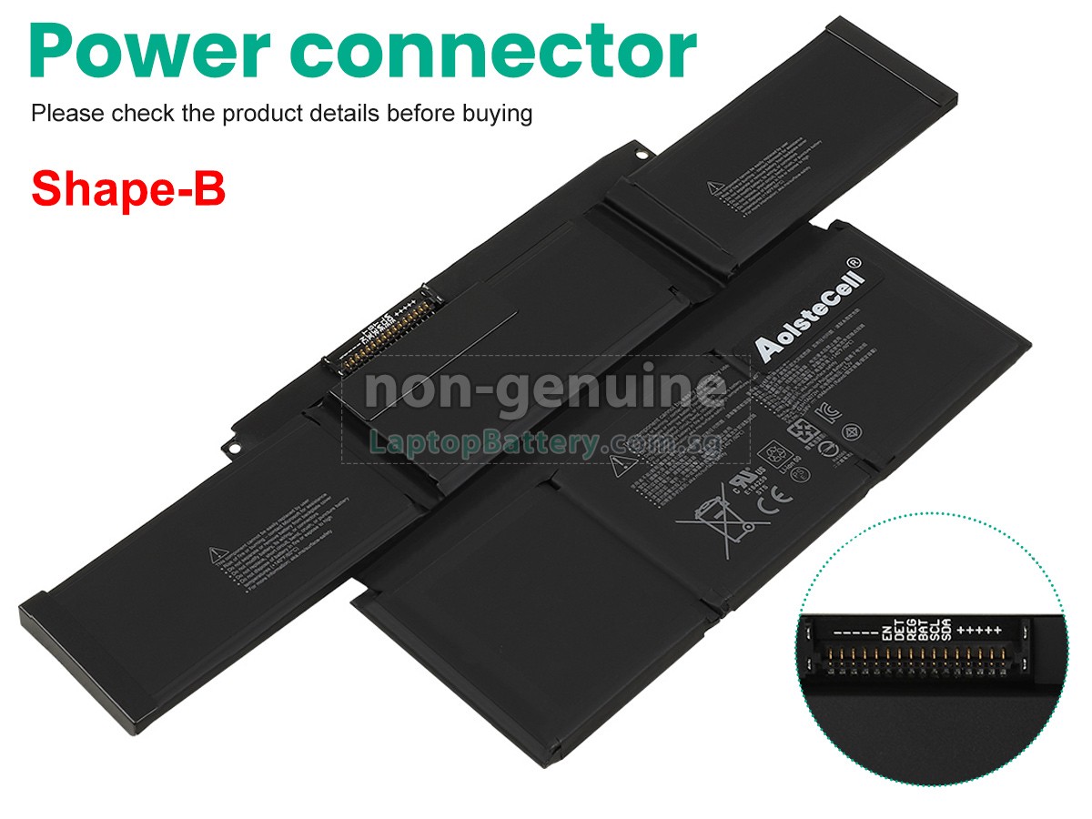 replacement Microsoft Surface LAPTOP STUDIO 1943 battery