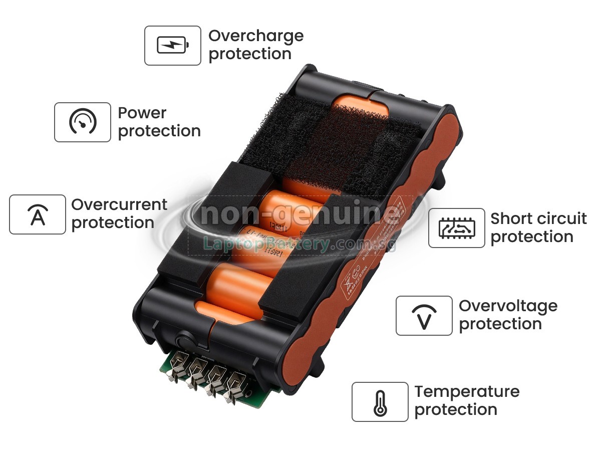 replacement Midea P6 battery