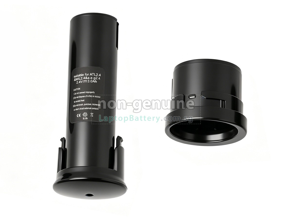 replacement Milwaukee 2_4V-6550-20 battery