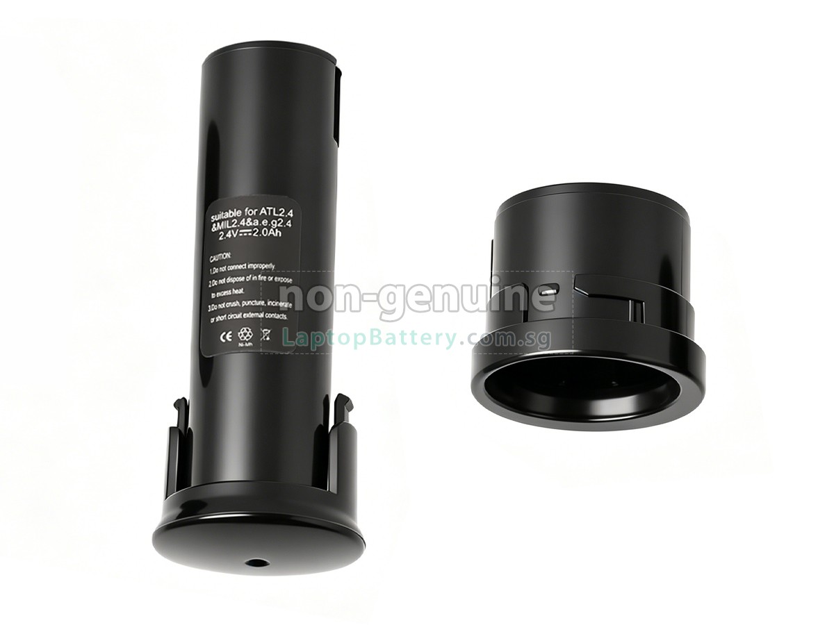 replacement Milwaukee 2_4V-6550-20 battery