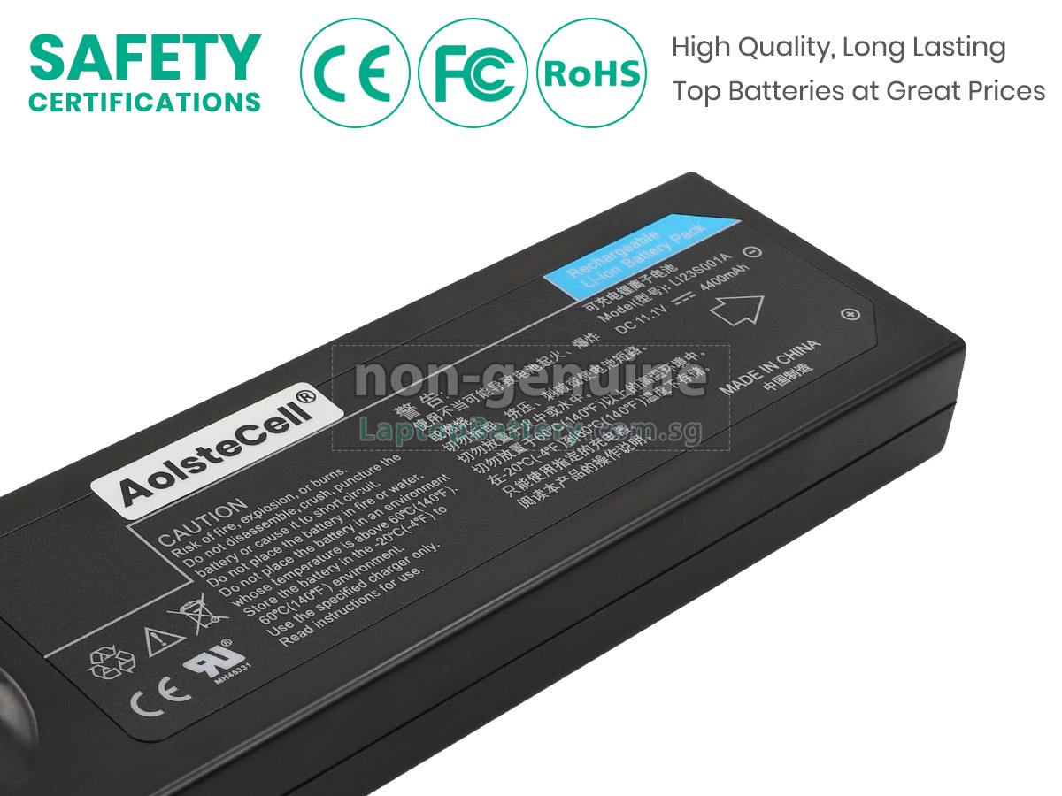 replacement Mindray WATO EX-35 battery