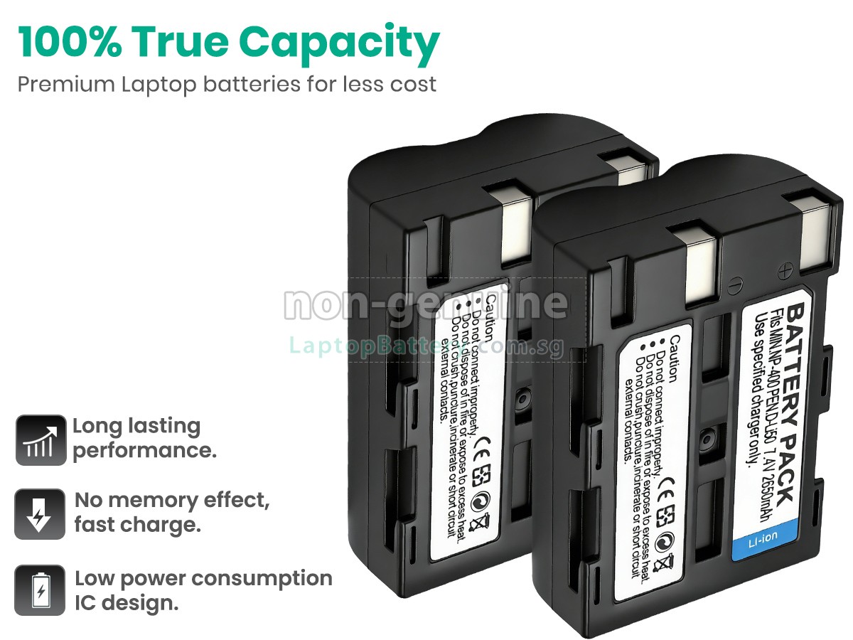 replacement Minolta SAMSUNG GX-10 battery