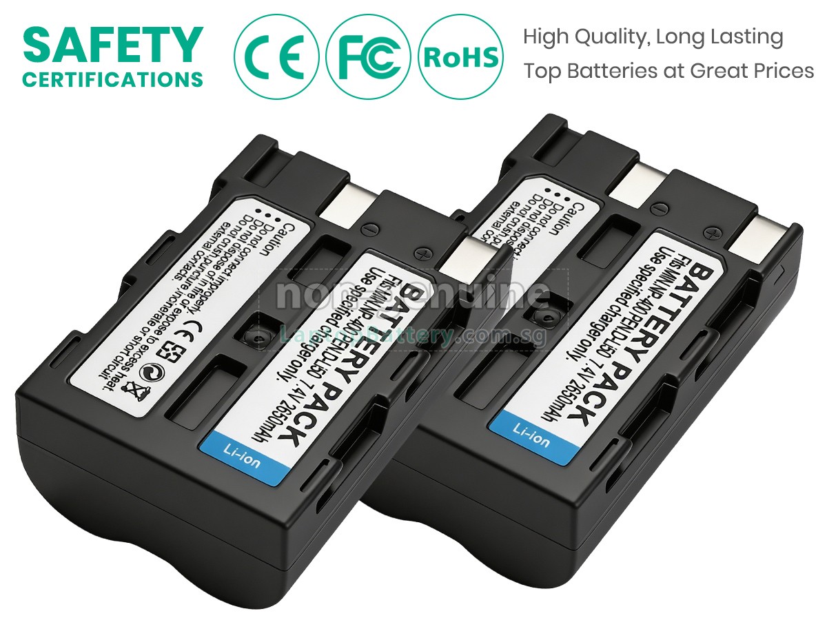replacement Minolta SAMSUNG GX-10 battery