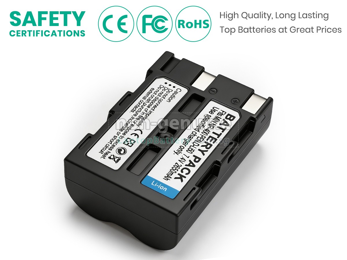 replacement Minolta SAMSUNG GX-10 battery