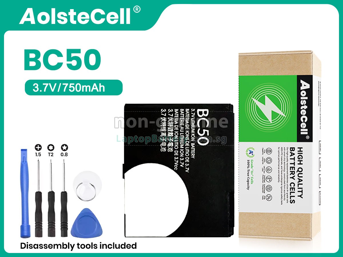 replacement Motorola BC50 battery