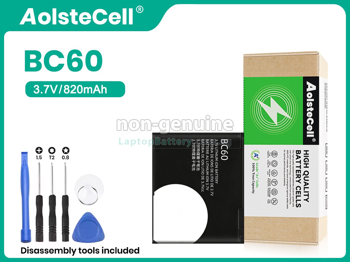 replacement Motorola BC60 battery